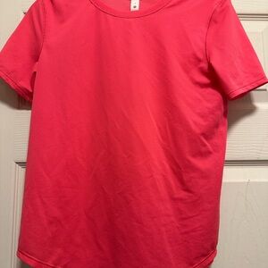 Vibrant Pink Short Sleeve Top